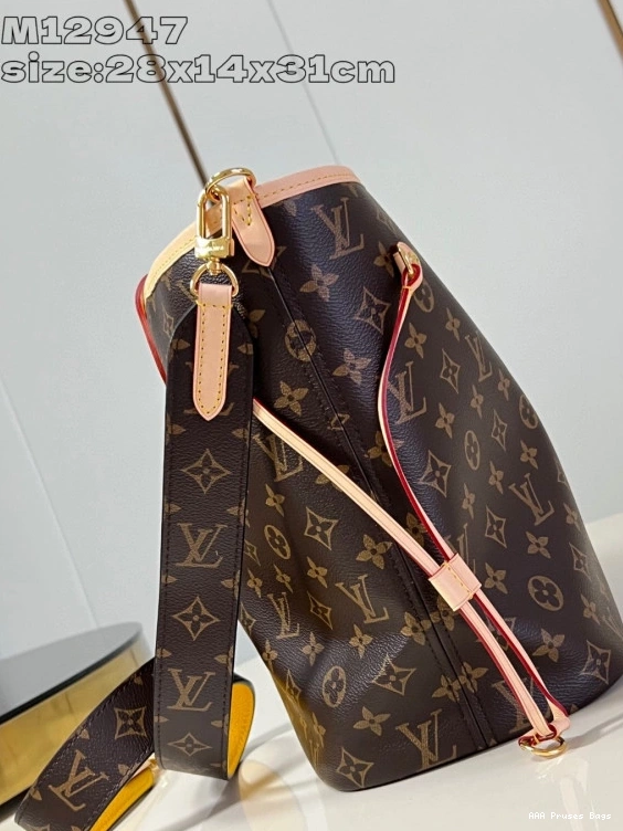 AAA Replica Ru Bandoulière Louis Neverfull Inside MM-31*28*14cm Out Vuitton 0804